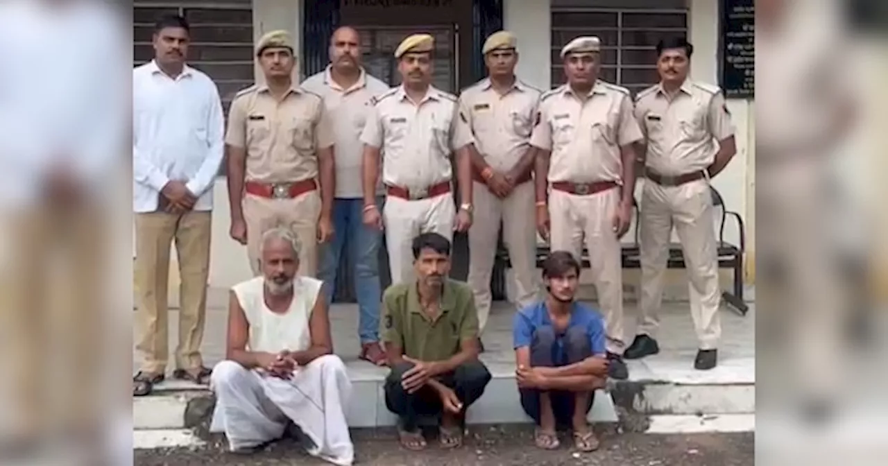 Dausa Crime News: दौसा पुलिस के हाथ लगी बड़ी सफलता, एक हफ्ते के भीतर हत्या के 3 आरोपियों को किया गिरफ्तार