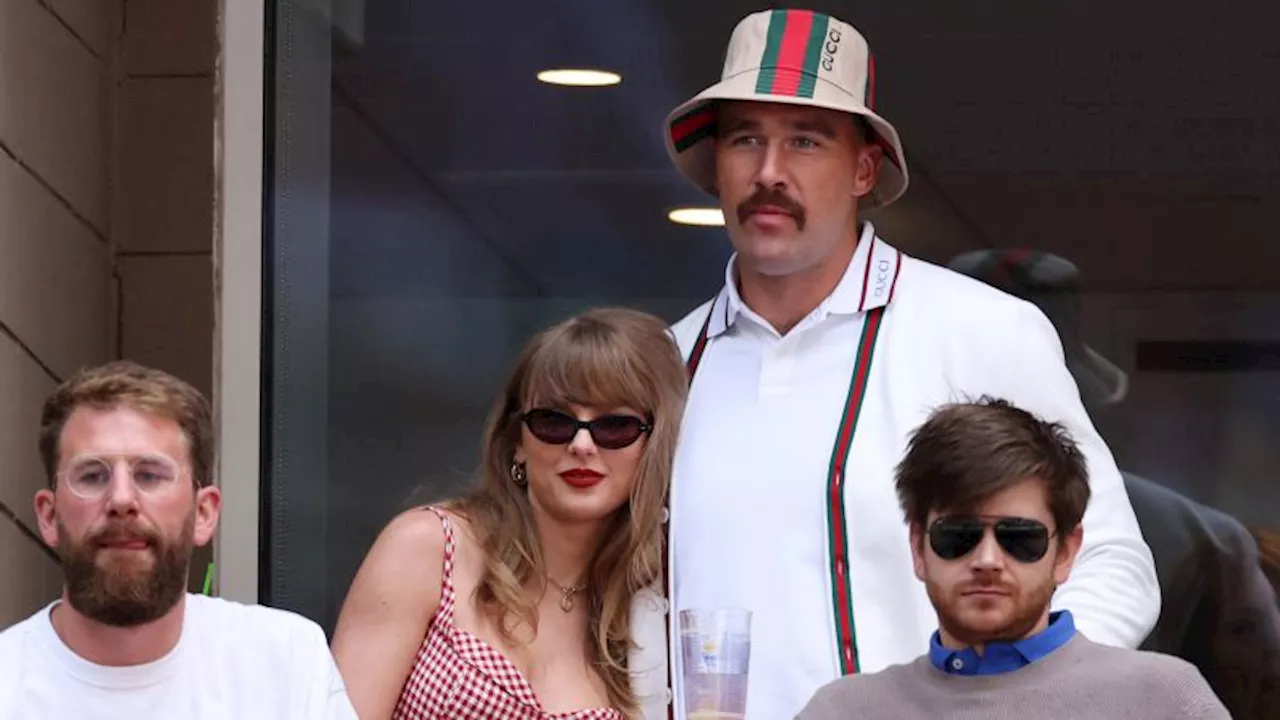 Taylor Swift and Travis Kelce serve couple goals at the US Open final