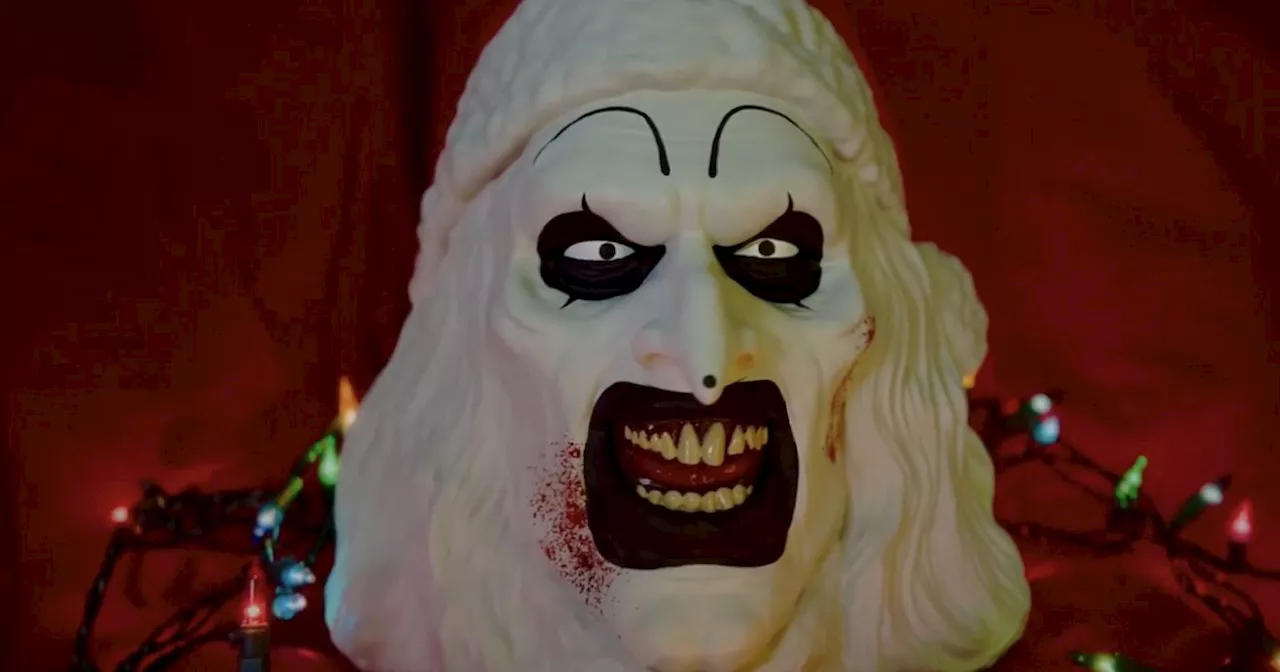 Terrifier 3: First Look at Art the Clown Popcorn Bucket Revealed