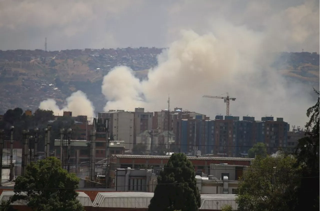 Reportan siete incendios forestales en Bogotá: eso se sabe