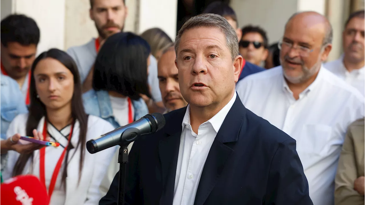 García-Page, contra la ley de Amnistía: presenta recurso de inconstitucionalidad