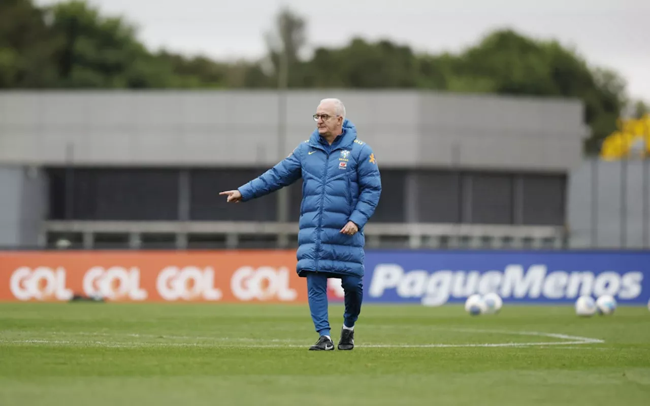 Sem Paquetá, Vini Jr. e André, Seleção faz penúltimo treino em Curitiba