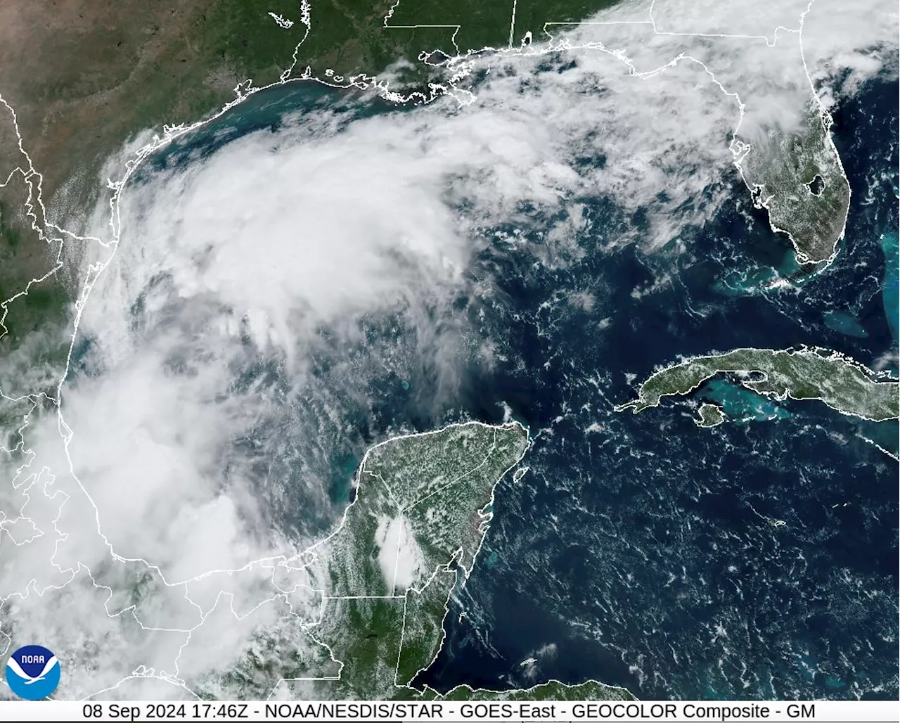 Tropical system expected to strengthen near Mexico and Texas and bring heavy rains, forecasters say
