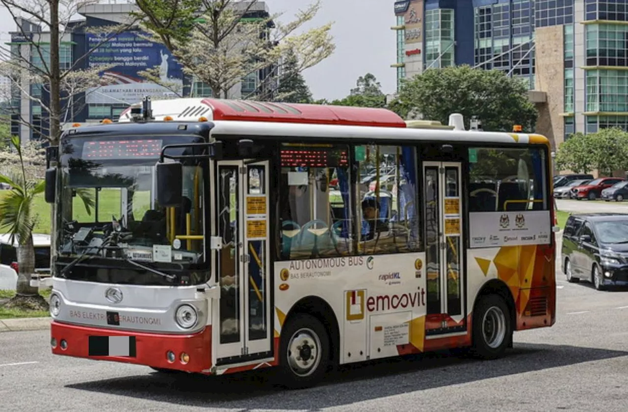 Charging ahead: Advanced autonomous 5G buses being tested in Putrajaya this year