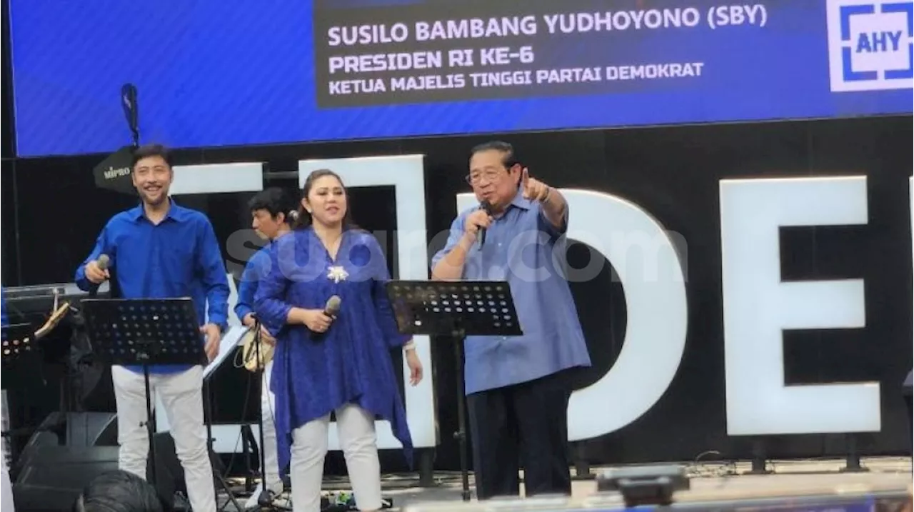 Nyanyi Lagu 'Yellow' saat Ultah, SBY: Jangan Terpengaruh Warna di Lagu yang Saya Nyanyikan