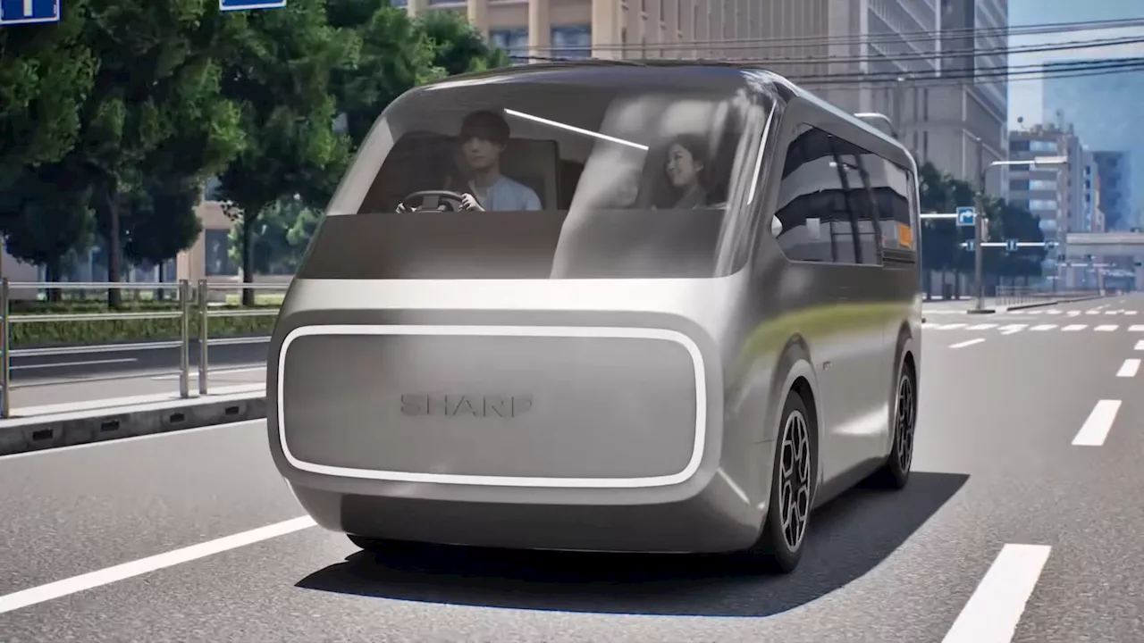 Appliance maker Sharp would like to build a family van