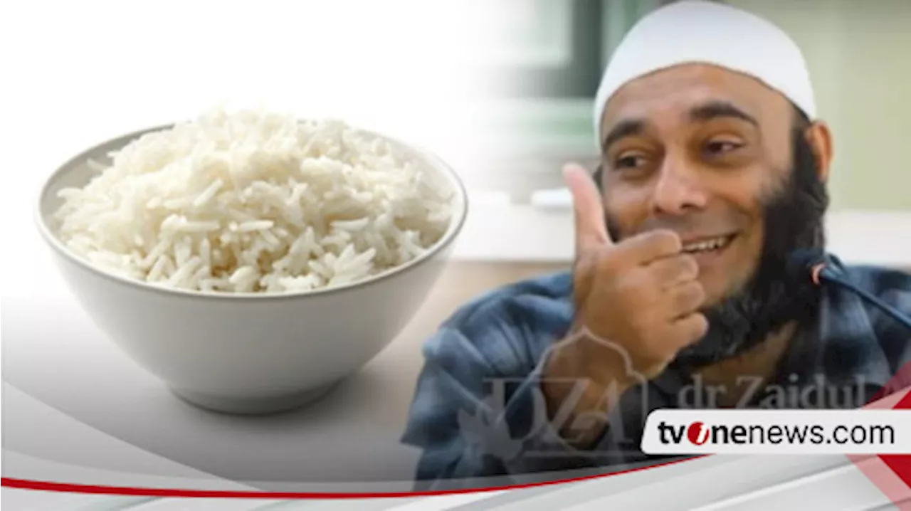 Lonjakan Gula Darah Bisa Kembali Normal Tapi Tetap makan Nasi, dr Zaidul Akbar Bilang Cukup Campurkan…