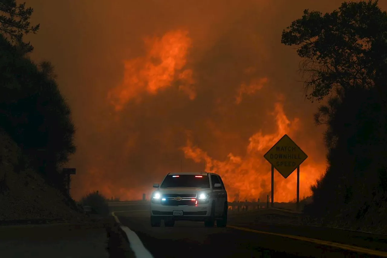 Tusenvis evakuert fra flammenes rov i California