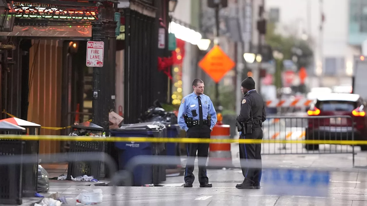 Pickup Truck Driven into New Year's Eve Crowd on Bourbon Street Kills at Least 15