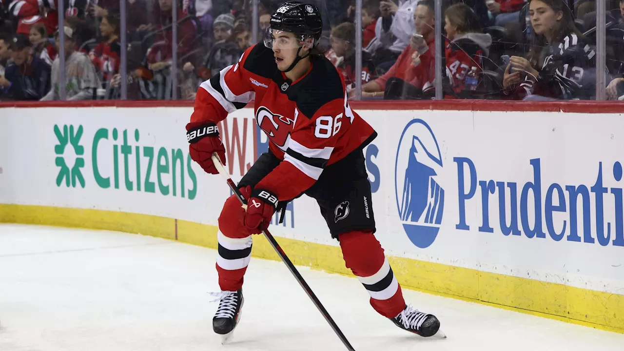 Devils' Jack Hughes Faces Defensive Hurdle Against Kings