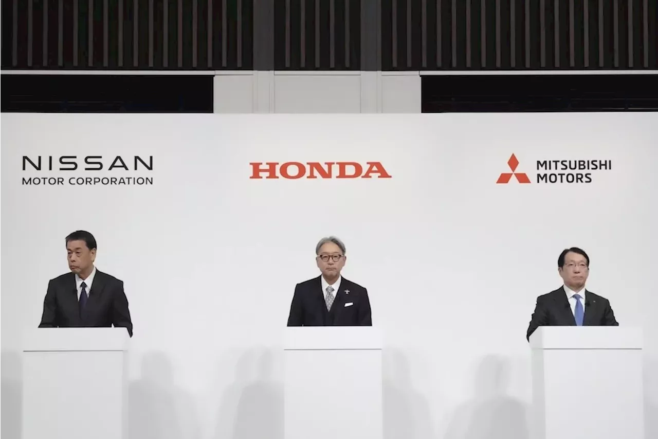 Honda and Nissan begin merger talks to create third-largest carmaker