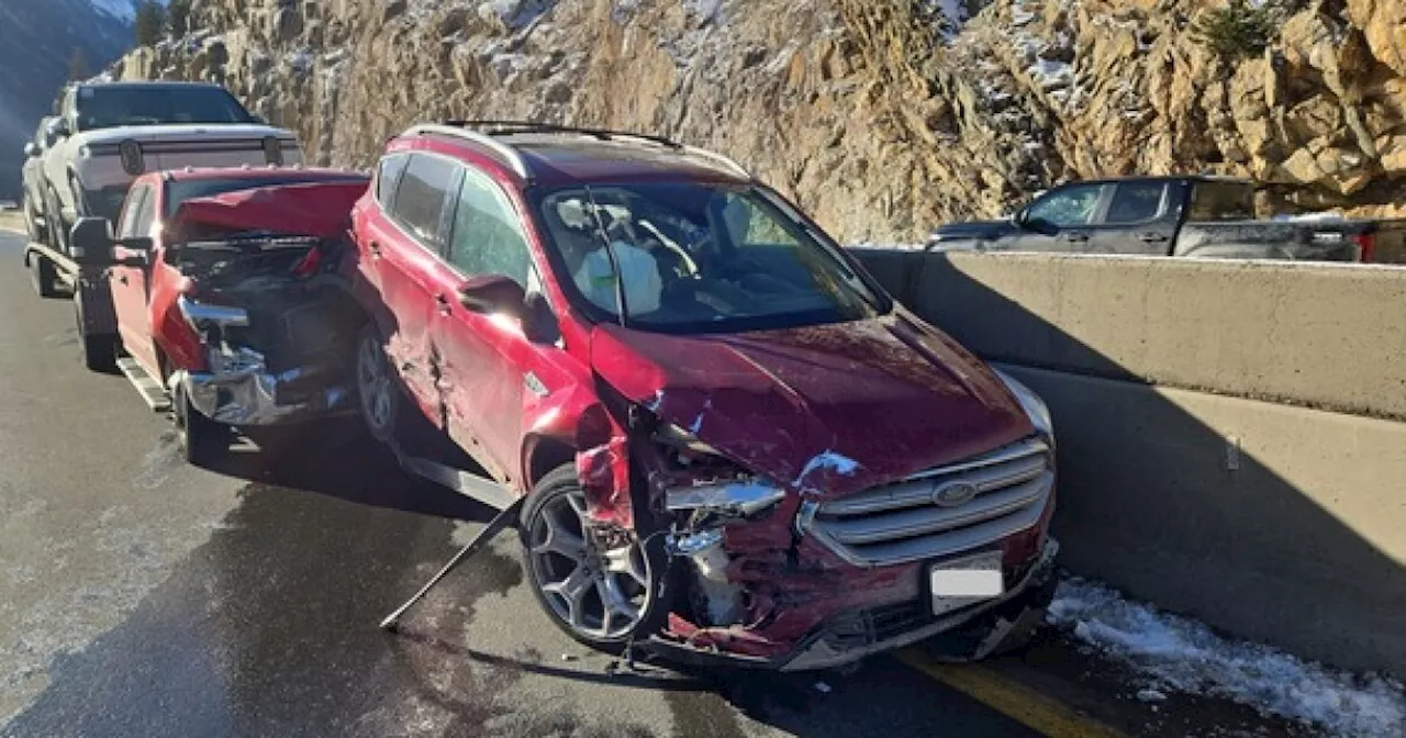 I-70 near Georgetown closed after nine-vehicle crash