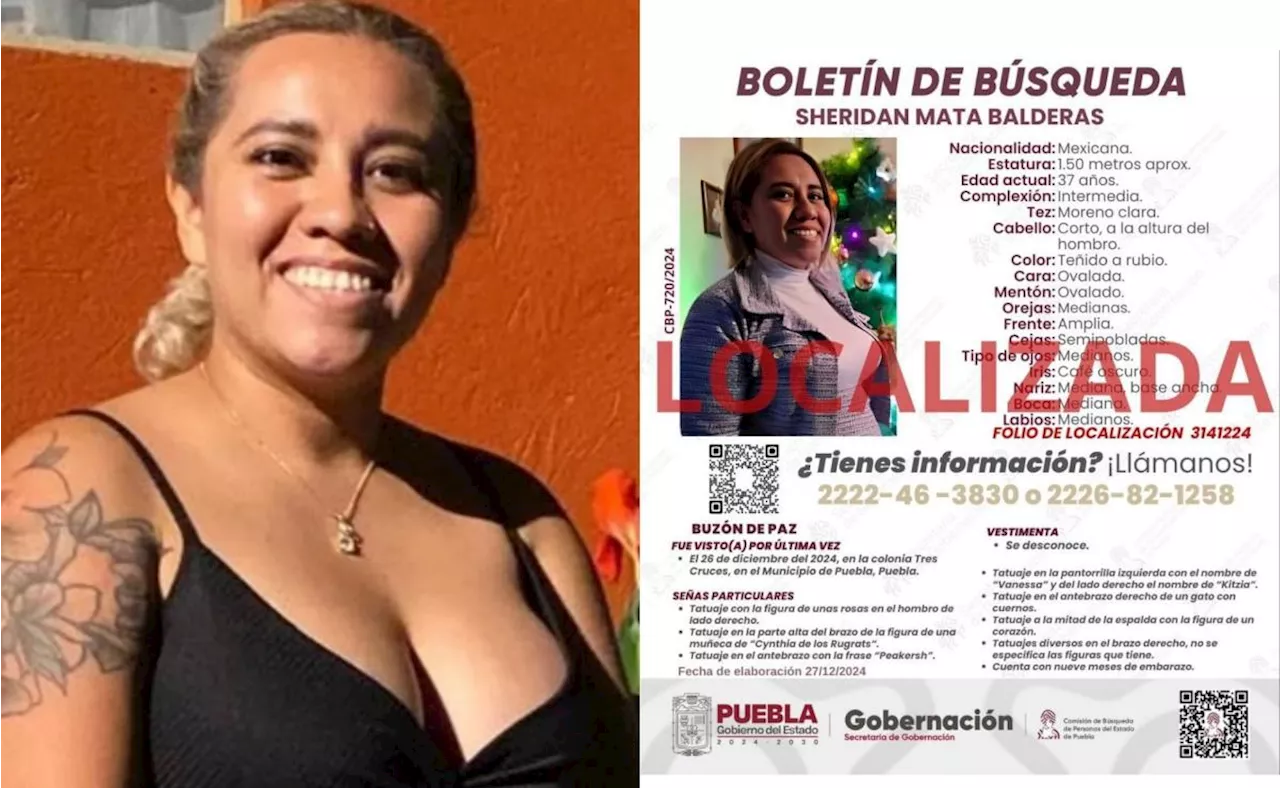 Localizan sana y salva a la activista poblana Sheridan Mata; Fiscalía descarta que haya sido víctima de delito