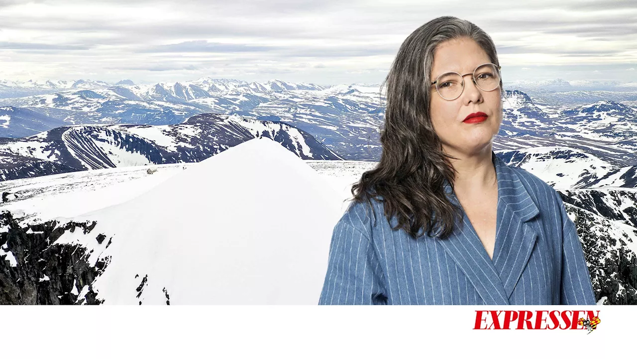 Kebnekaises sydtopp krymper på grund av klimatförändringar