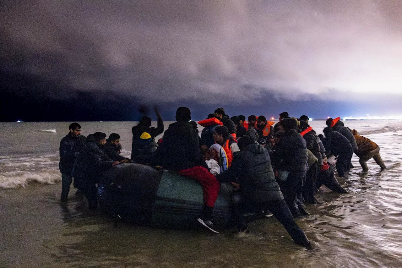 Hausse des traversées clandestines de la Manche en 2024