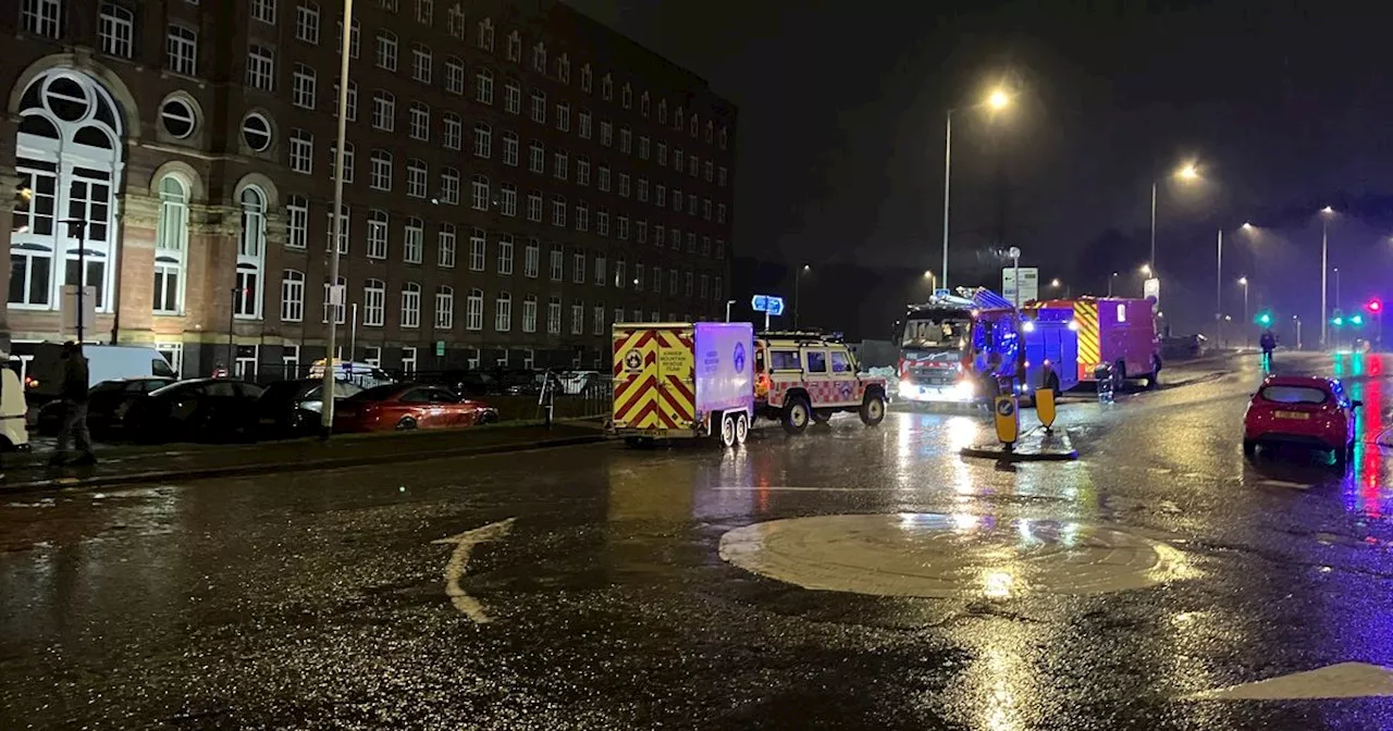 Floodwaters Trap Residents in Stockport Mill on New Year's Day