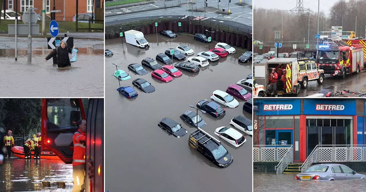 Severe Flooding Hits Greater Manchester: Hundreds Evacuated, Major Roads Closed