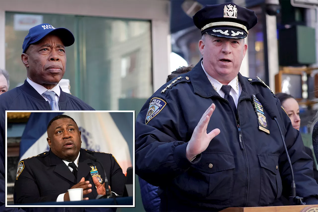 John Chell tapped for NYPD chief of department, replacing accused sex pest Jeffrey Maddrey