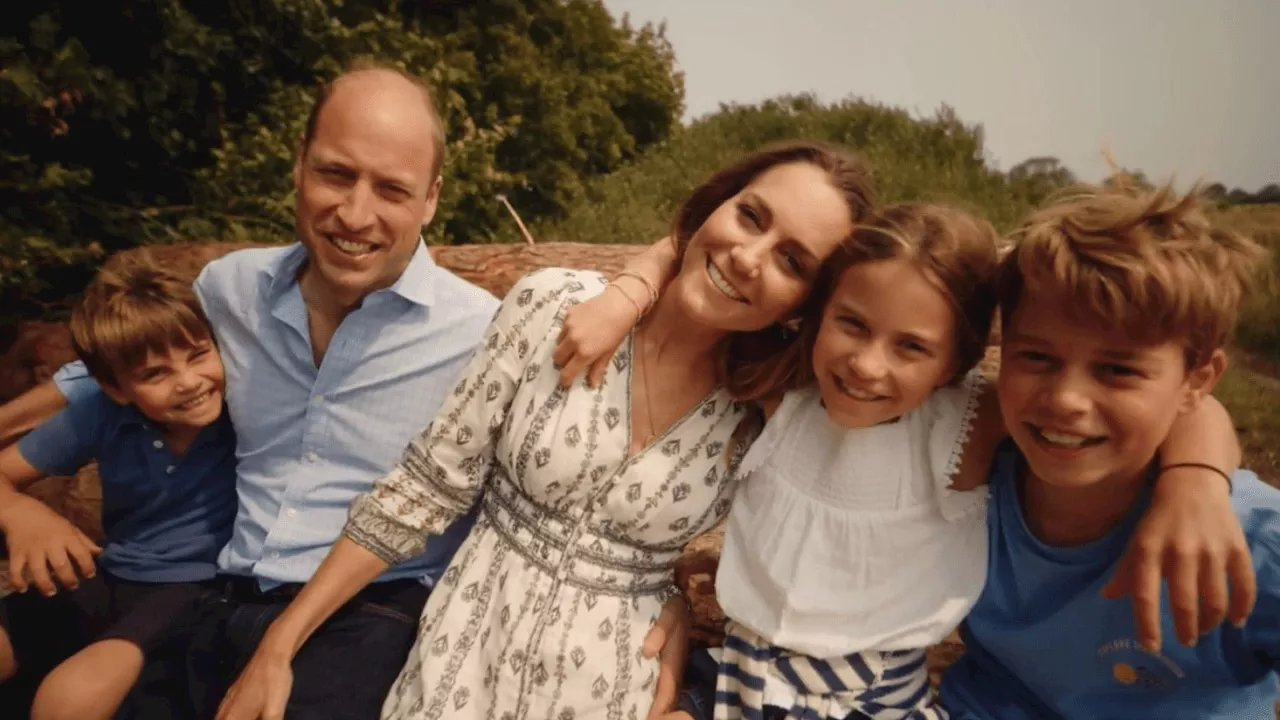 Prince William and Princess Catherine Share Heartfelt New Year Message with Family Photos