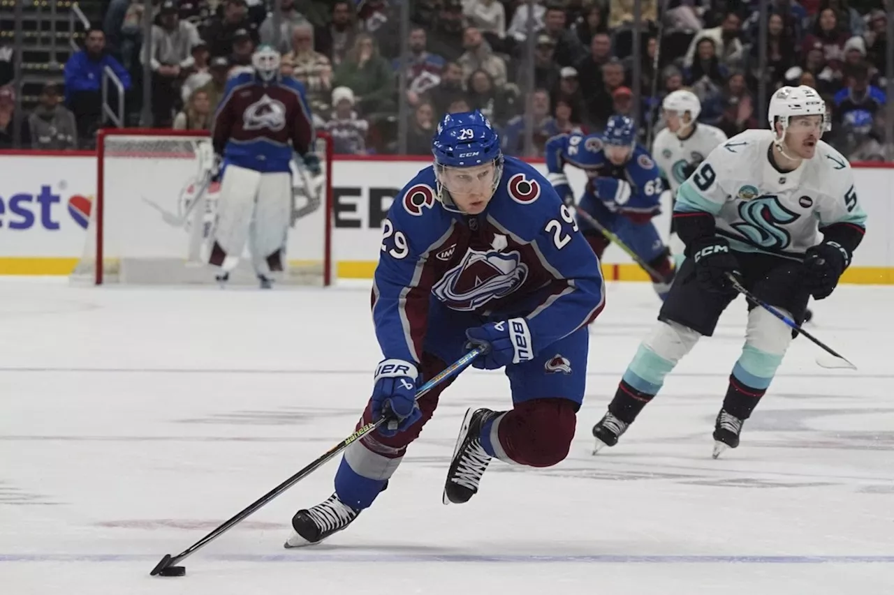 MacKinnon, Draisaitl and Markstrom Named NHL's Three Stars for December