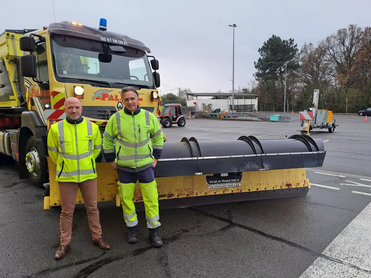 De Bordeaux à Rochefort, les agents de Vinci Autoroutes prêts pour affronter l’hiver