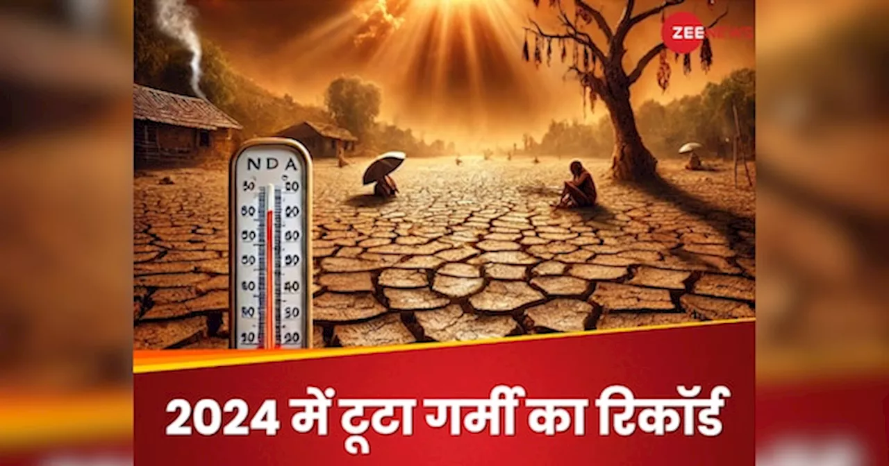 भारत में 2024 सबसे गर्म साल रहा