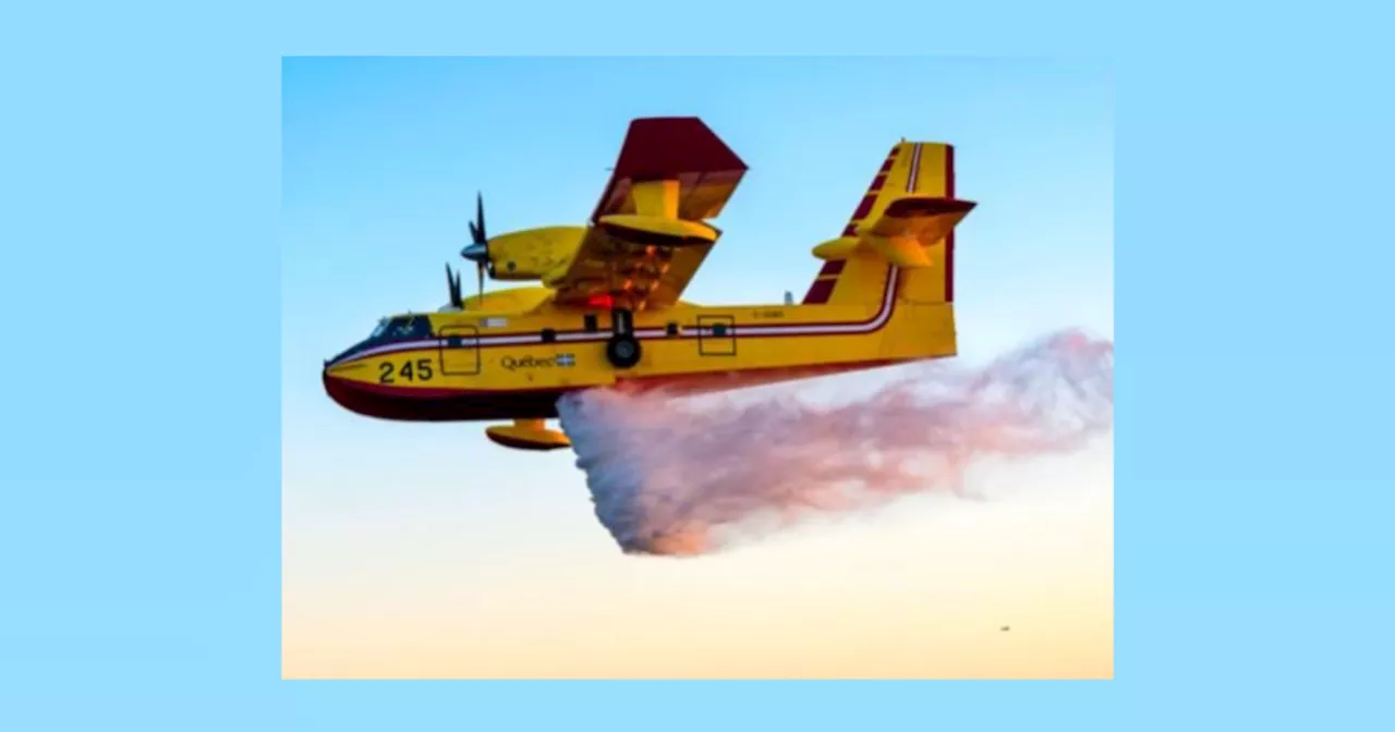 Drone collision grounds a major firefighting plane in California