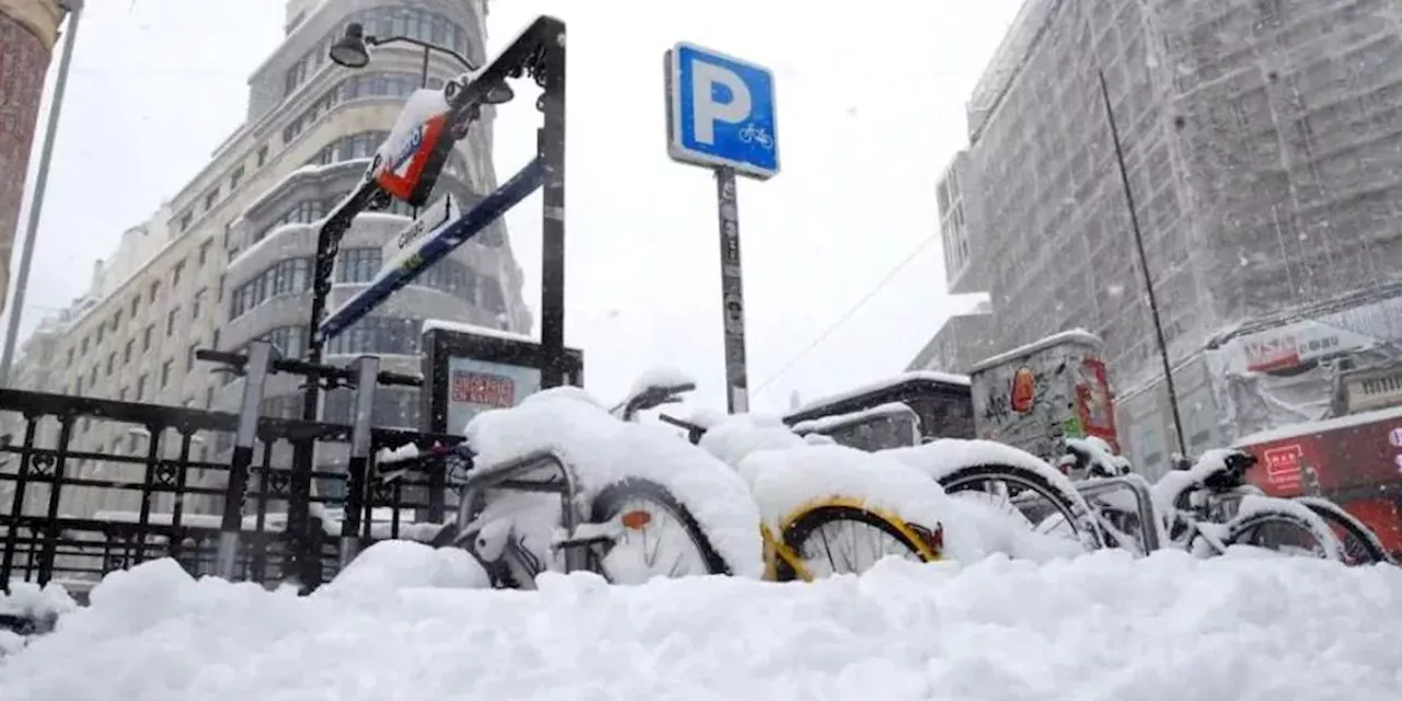 La Aemet avisa de la llegada de aire frío continental a España: nieve y temperaturas bajo cero en estas zon...