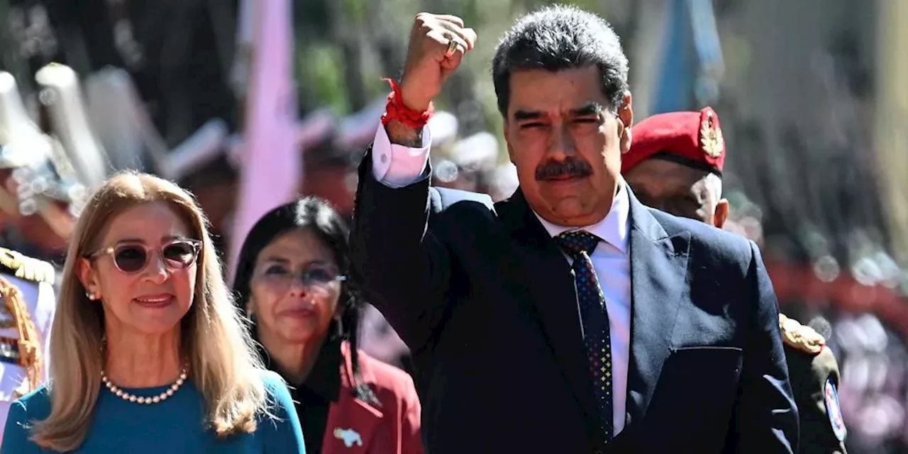 Toma de posesión de Nicolás Maduro como presidente de Venezuela, en directo: última hora de las protestas y...