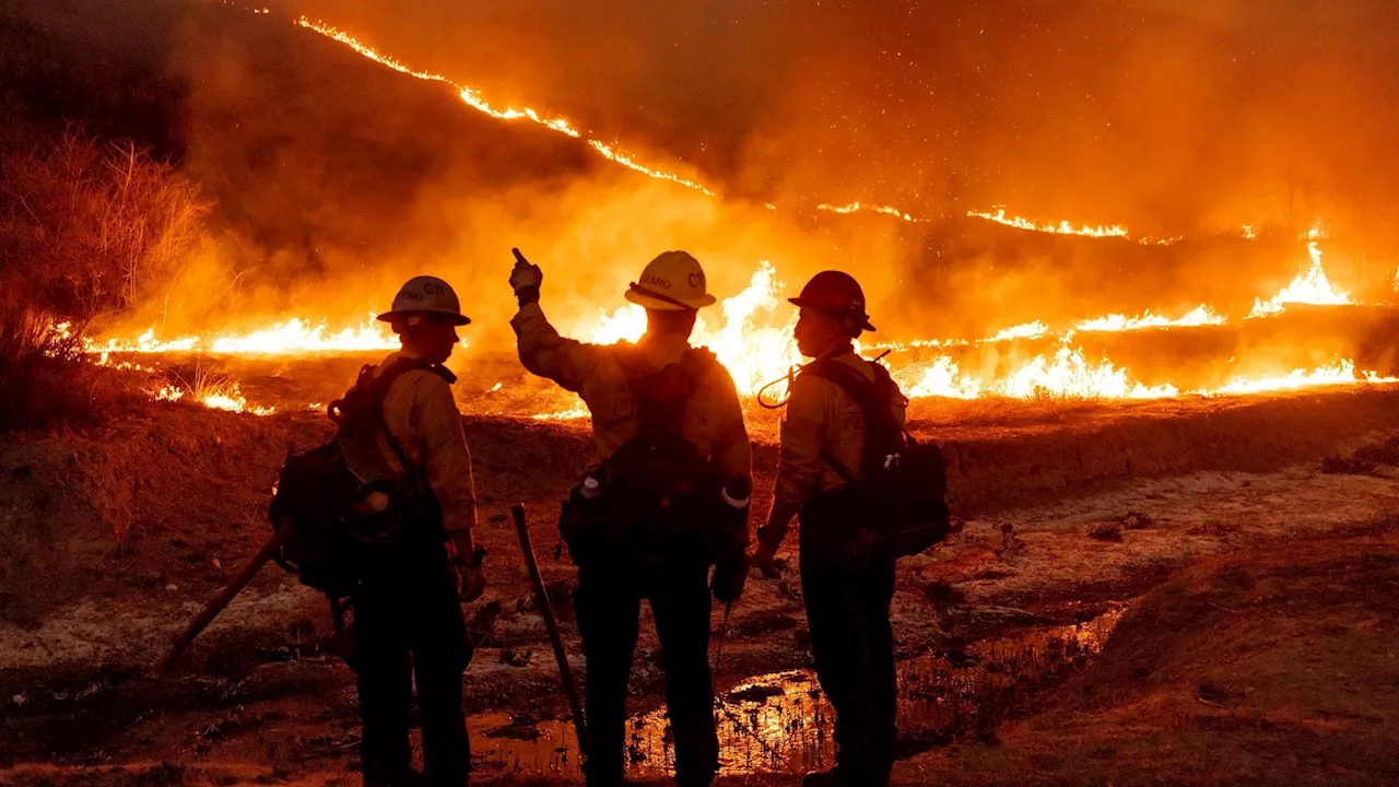 California fires weather forecast: More Santa Ana winds hitting, red flag warning to end Friday night