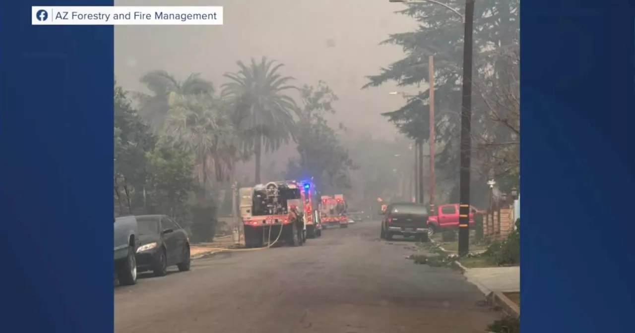 Arizona fire crews and other groups stepping in to help California wildfire victims