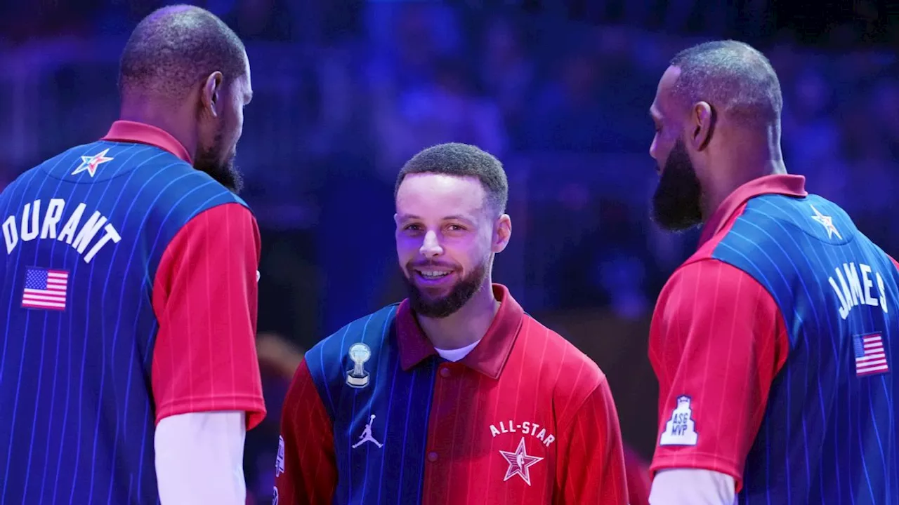 NBA All-Star Game: LeBron, Steph, KD among 24 projected picks