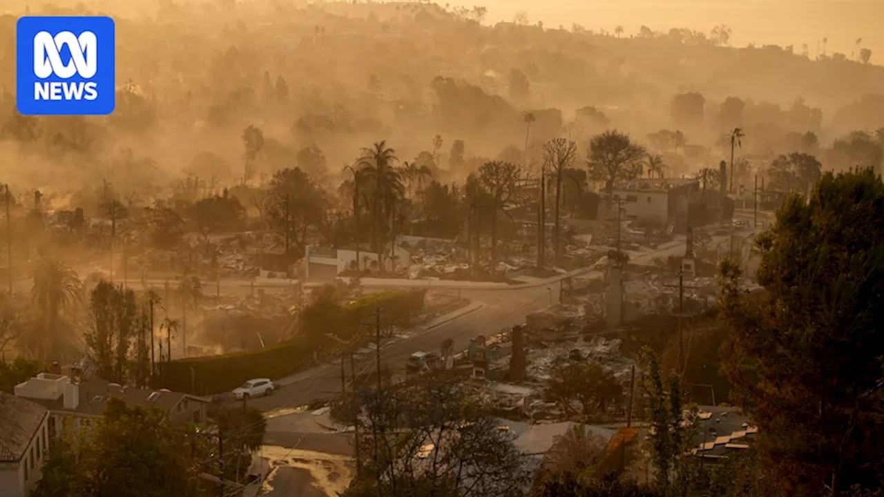 Devastating Wildfires Rage in Los Angeles, Killing at Least 10