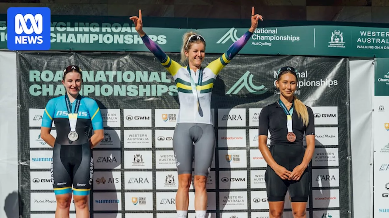 Sam Welsford and Amber Pate win criteriums at cycling nationals