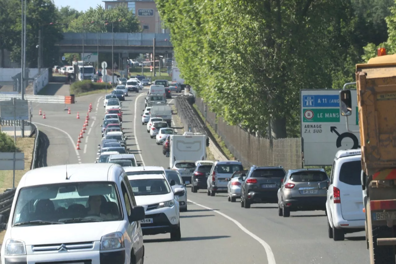 Embouteillages au Mans : combien de temps les conducteurs ont-ils perdu dans les bouchons en 2024 ?