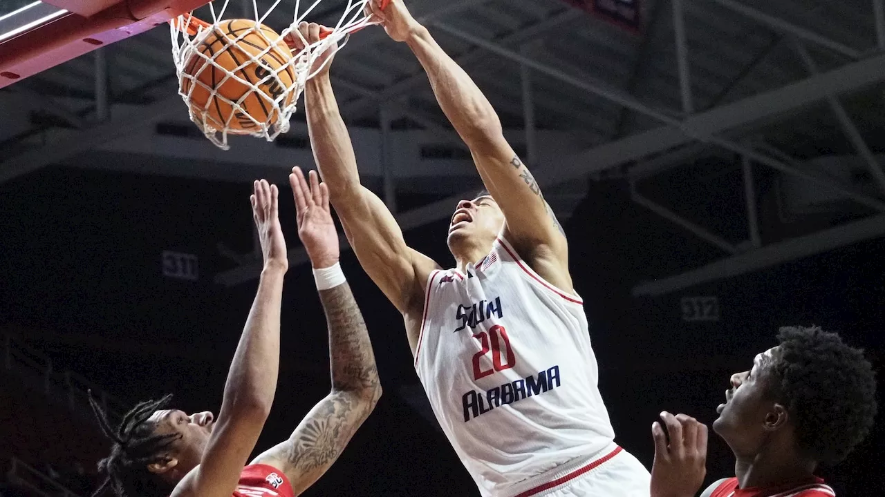 South Alabama surges past Arkansas State 76-62, takes over sole possession of first place