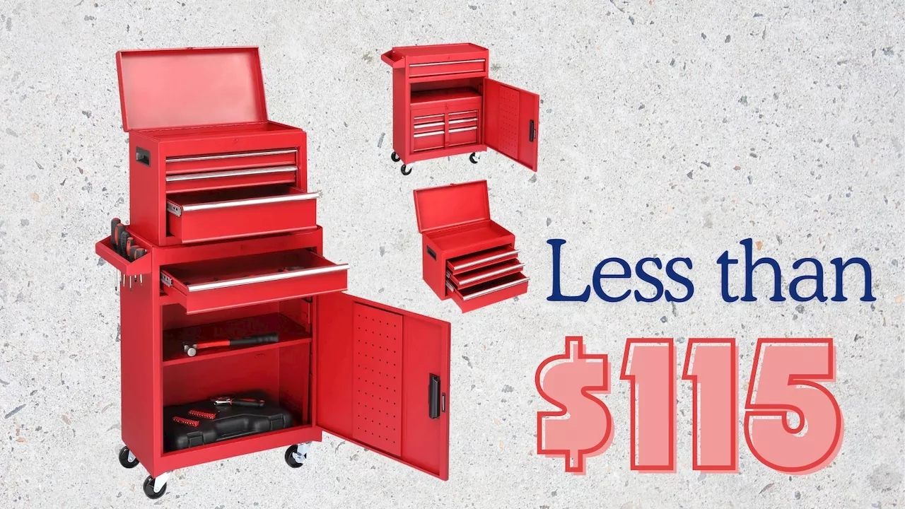 Walmart has best-selling rolling tool chest, normally $375, on sale for $110