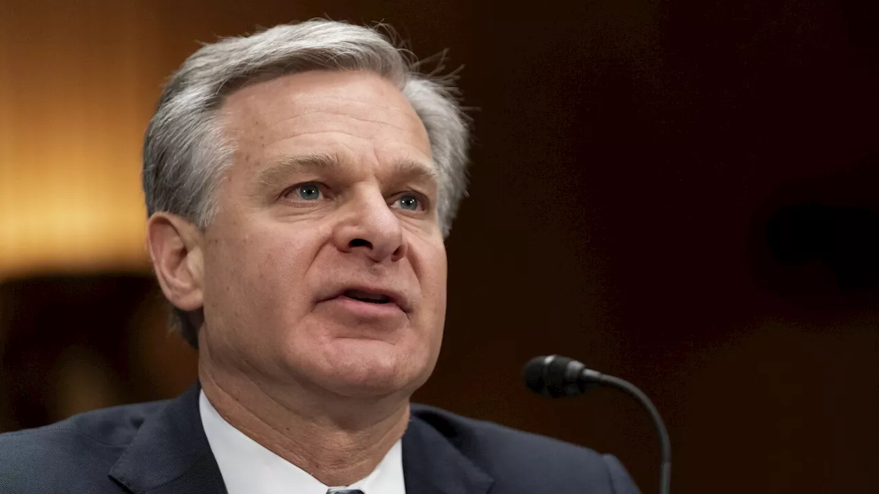 FBI must be independent and above partisanship, outgoing director Chris Wray says in farewell speech