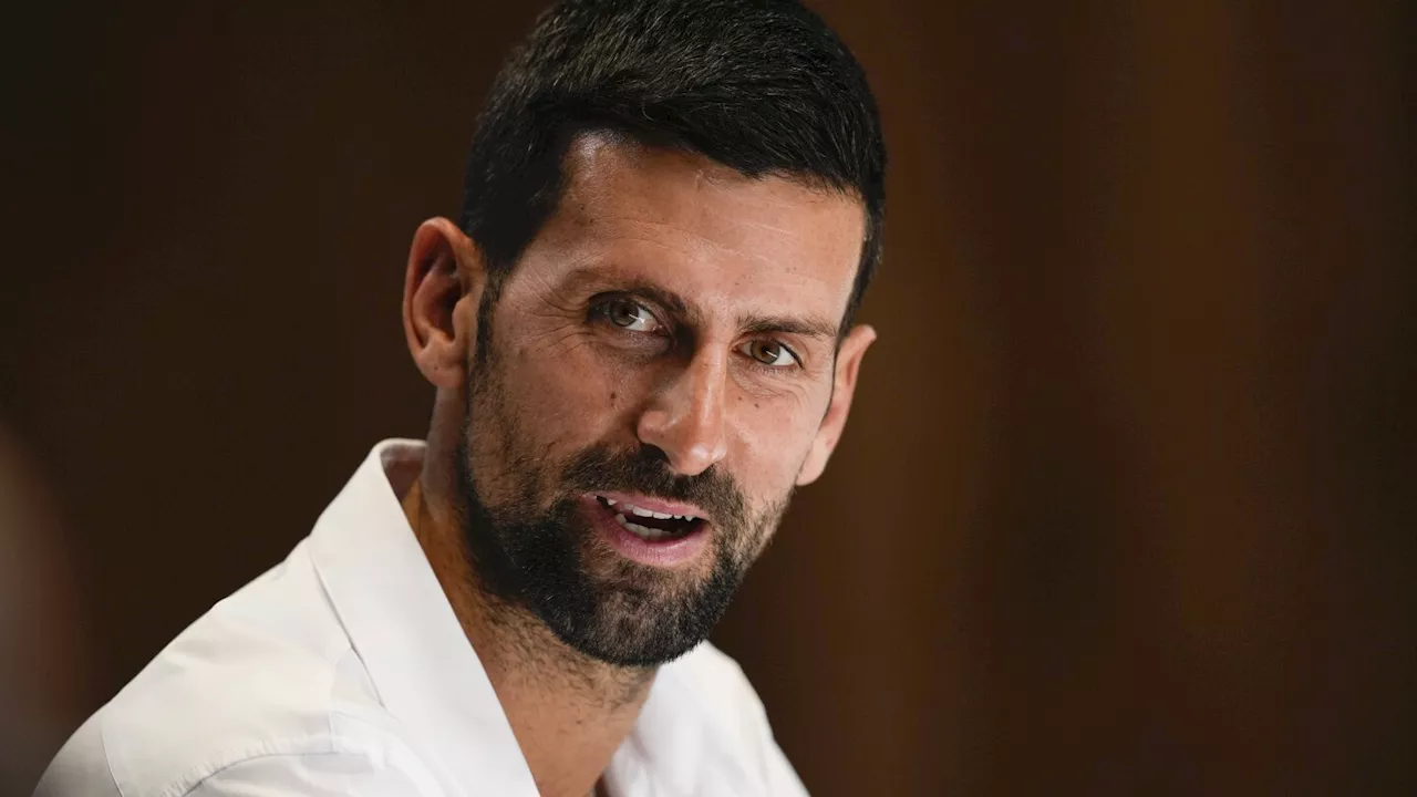 Novak Djokovic declines to address a past interview about getting sick in Australia in 2022