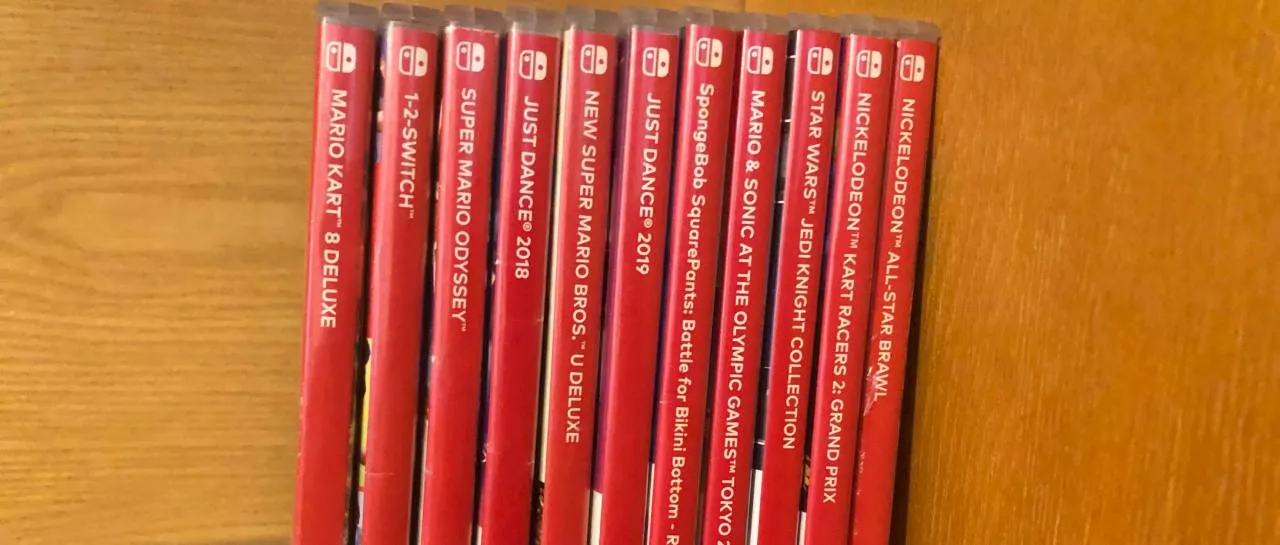 Filtran las medidas de las cajas de juegos de Switch 2