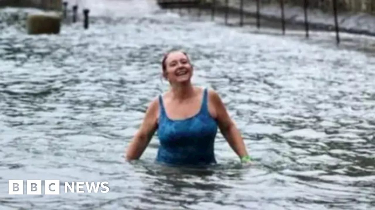 Cornish woman completes 1,100 outdoor swimming challenge