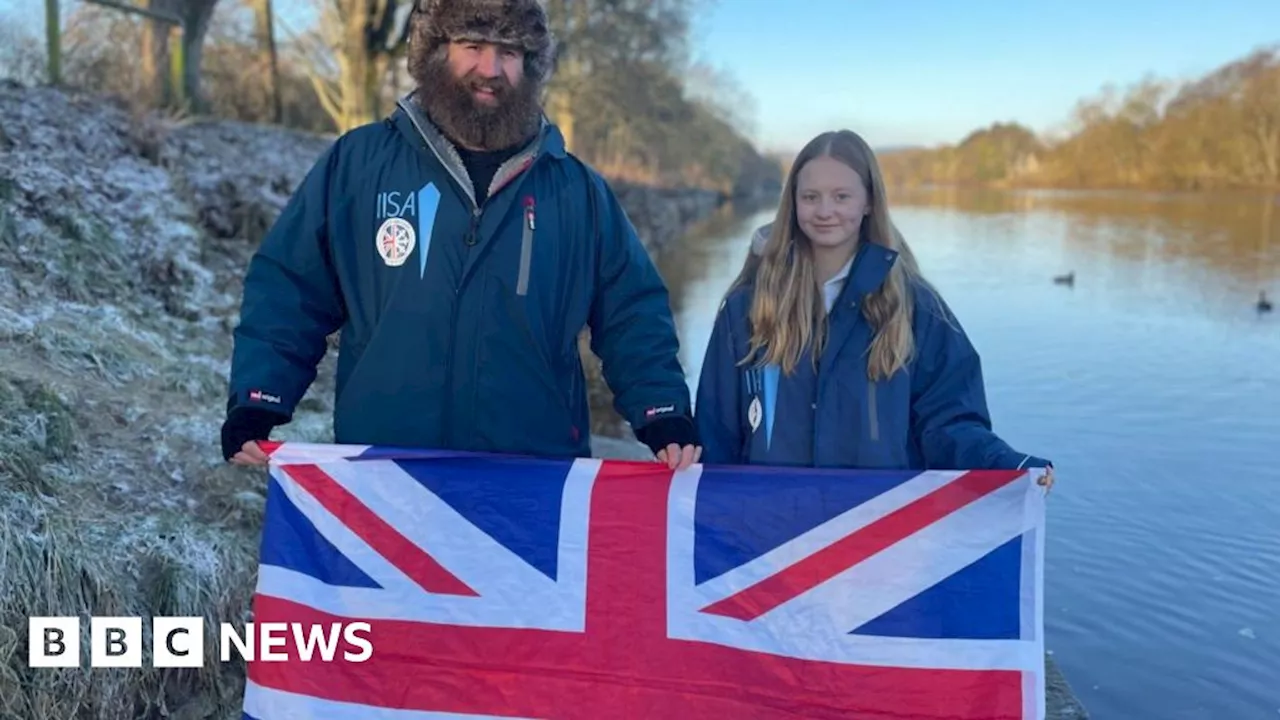 Sunderland teen takes on World Ice Swimming Championships