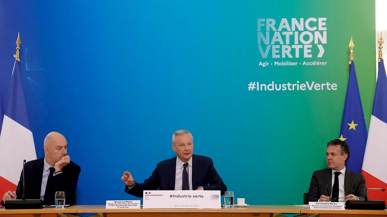 Deux associations contestent en justice trois décrets 'industrie verte' parus en juillet