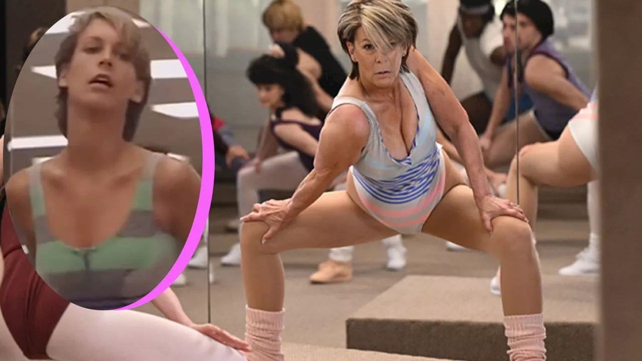 Jamie Lee Curtis stellt Kult-Szene nach: Aerobic-Body sitzt bis heute „perfect“