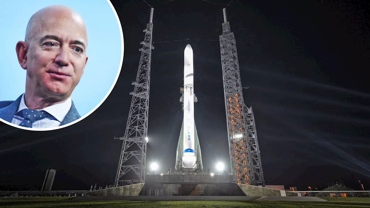 Jeff Bezos' New-Glenn-Rakete: Erster Start gegen SpaceX-Konkurrenz