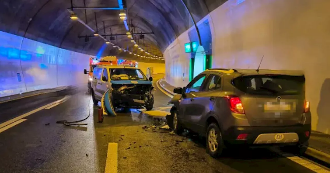 Geisterfahrer verursacht Frontalkollision im Gotthardtunnel