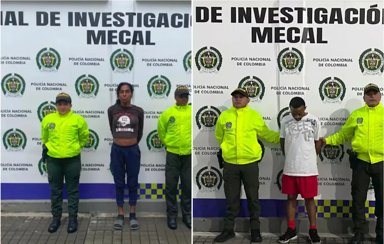 Capturan a dos integrantes de banda dedicada a robar en el centro de Cali