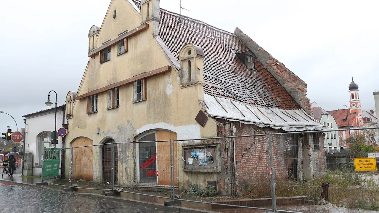 Abriss des Jahres in Bayern: Landshuter Handwerkerhaus ist der traurigste Verlust