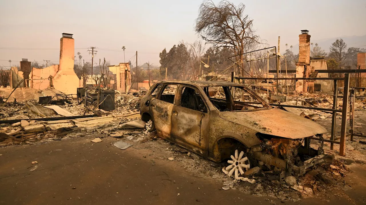 Waldbrände in Los Angeles: 'Als ob Atombombe abgeworfen wurde'