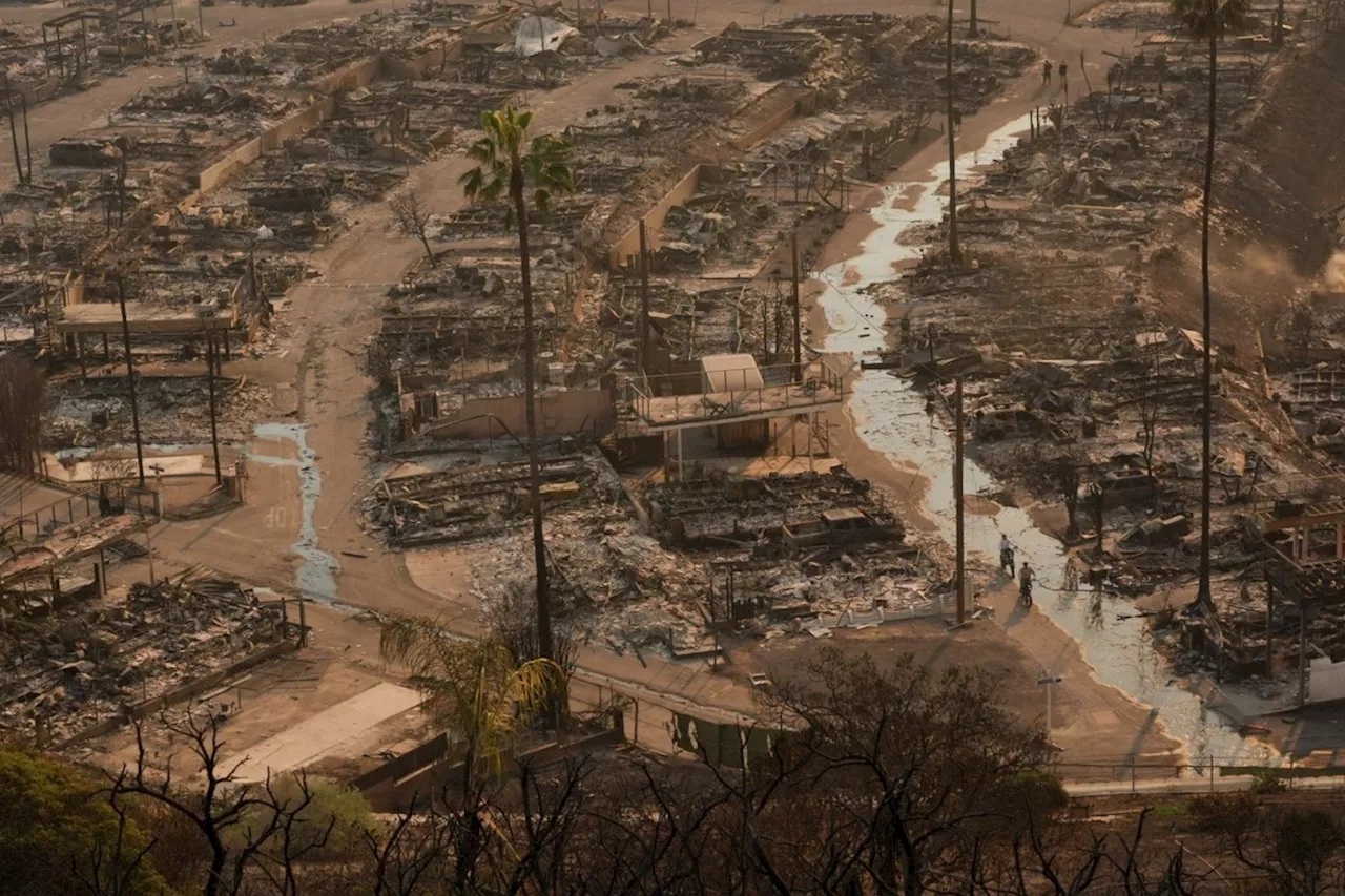 New Fire Forces Evacuations as California Wildfires Show Signs of Abatement